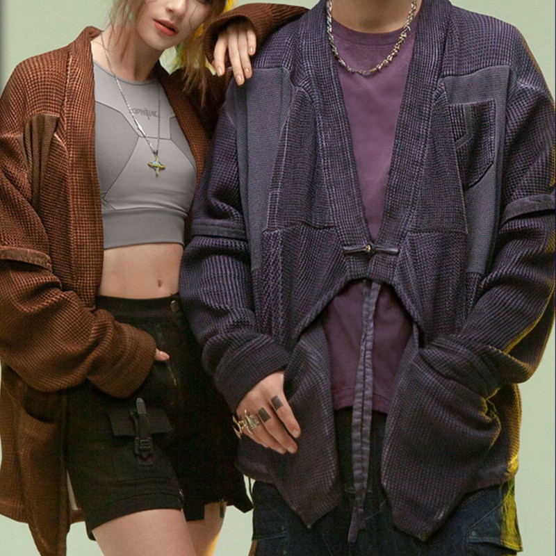 Street Fashion In Chinese - 특별한 디자인의 기계식 스타일 하이 스트리트