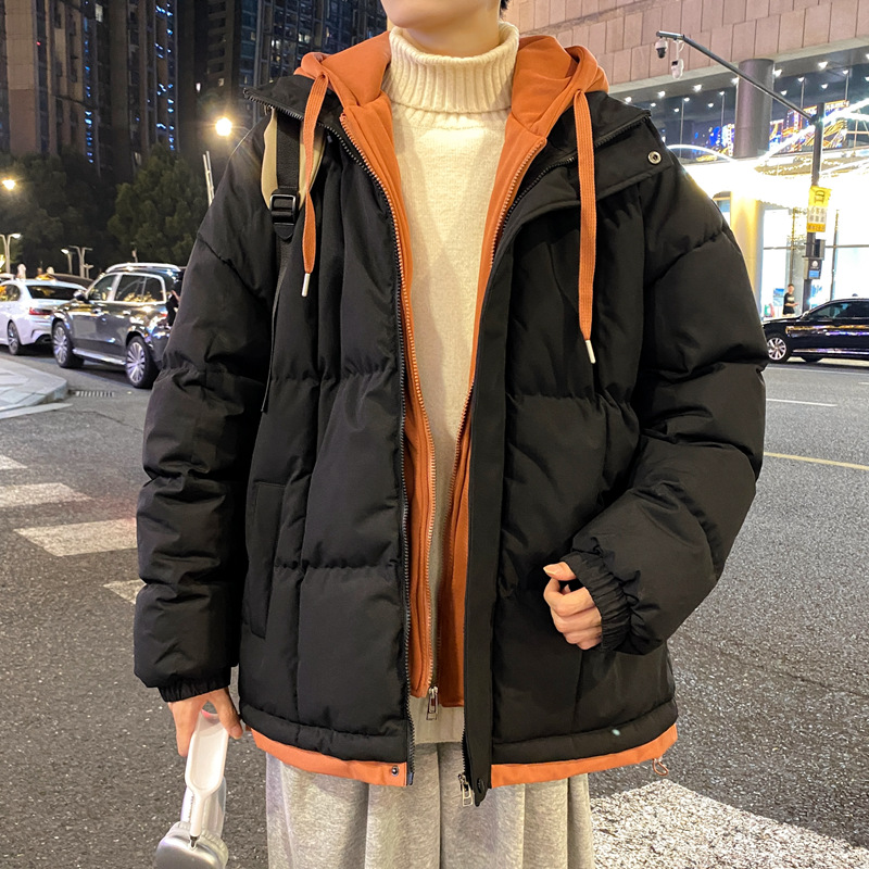패션 남성 후드 코튼 패딩 재킷 2025 가을 겨울 청 - Street Fashion Youth 리뷰 및 가격
