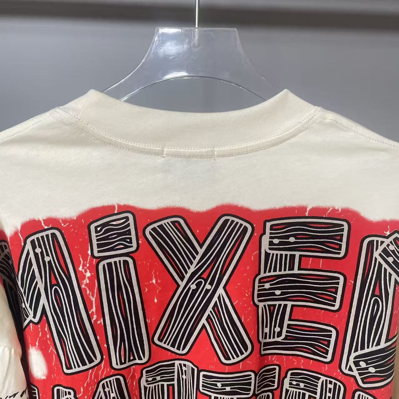 고품질 디자이너 MIXED-EMOTION 긴팔 티셔츠  - Street Fashion Tshirt 리뷰 및 가격