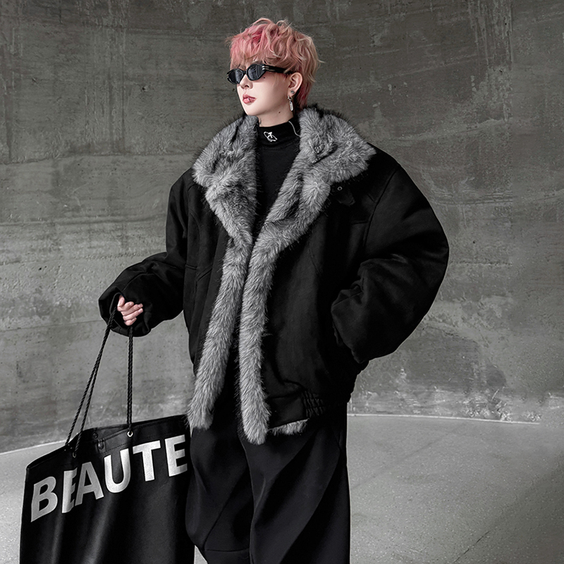 루젠 2025 겨울 신상 고품질 두꺼운 따뜻한 인조 모 - Street Fashion In Chinese 리뷰 및 가격