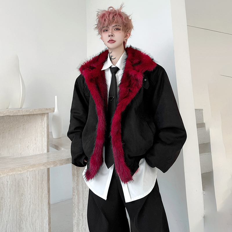 루젠 2025 겨울 신상 고품질 두꺼운 따뜻한 인조 모 - Street Fashion In Chinese 리뷰 및 가격