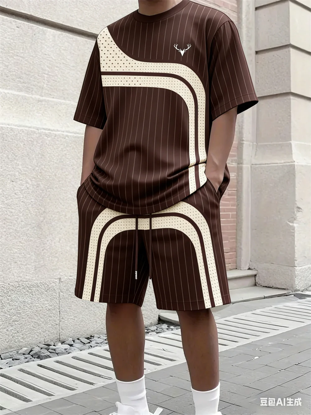 패션 여름 남성 스트라이프 프린트 편안한 통기성 라운드 - Street Fashion Tshirt 리뷰 및 가격