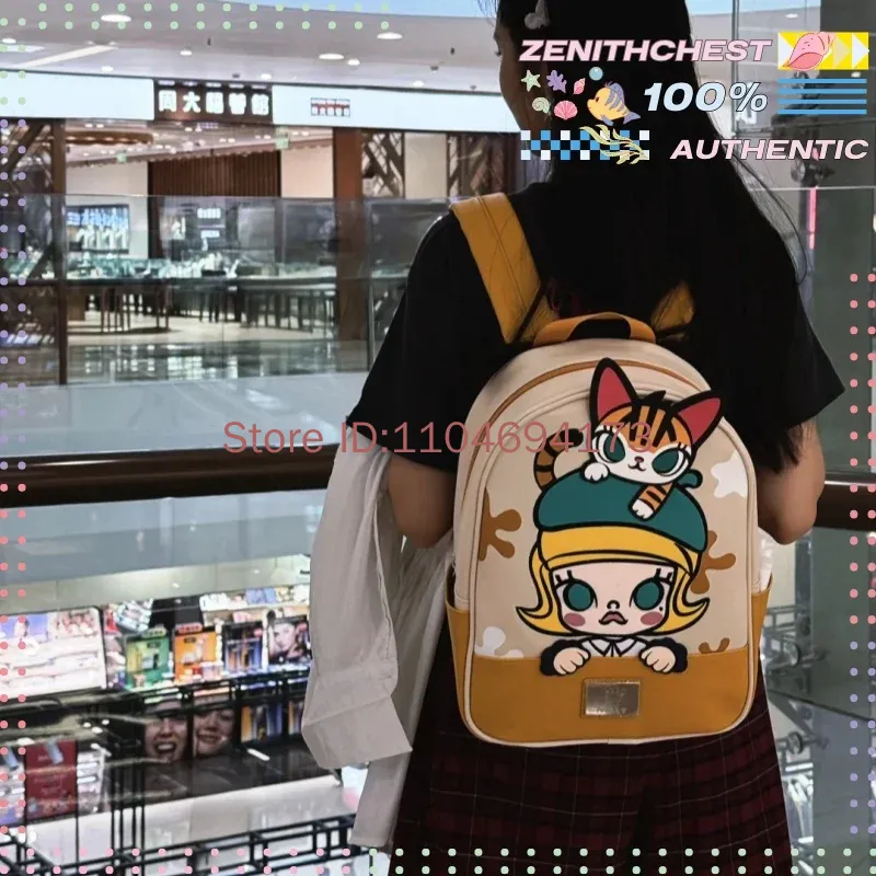 팝마트 몰리 클래식 시리즈 프리미엄 가죽 백팩 미니멀리 - Street Fashion China Models 리뷰 및 가격
