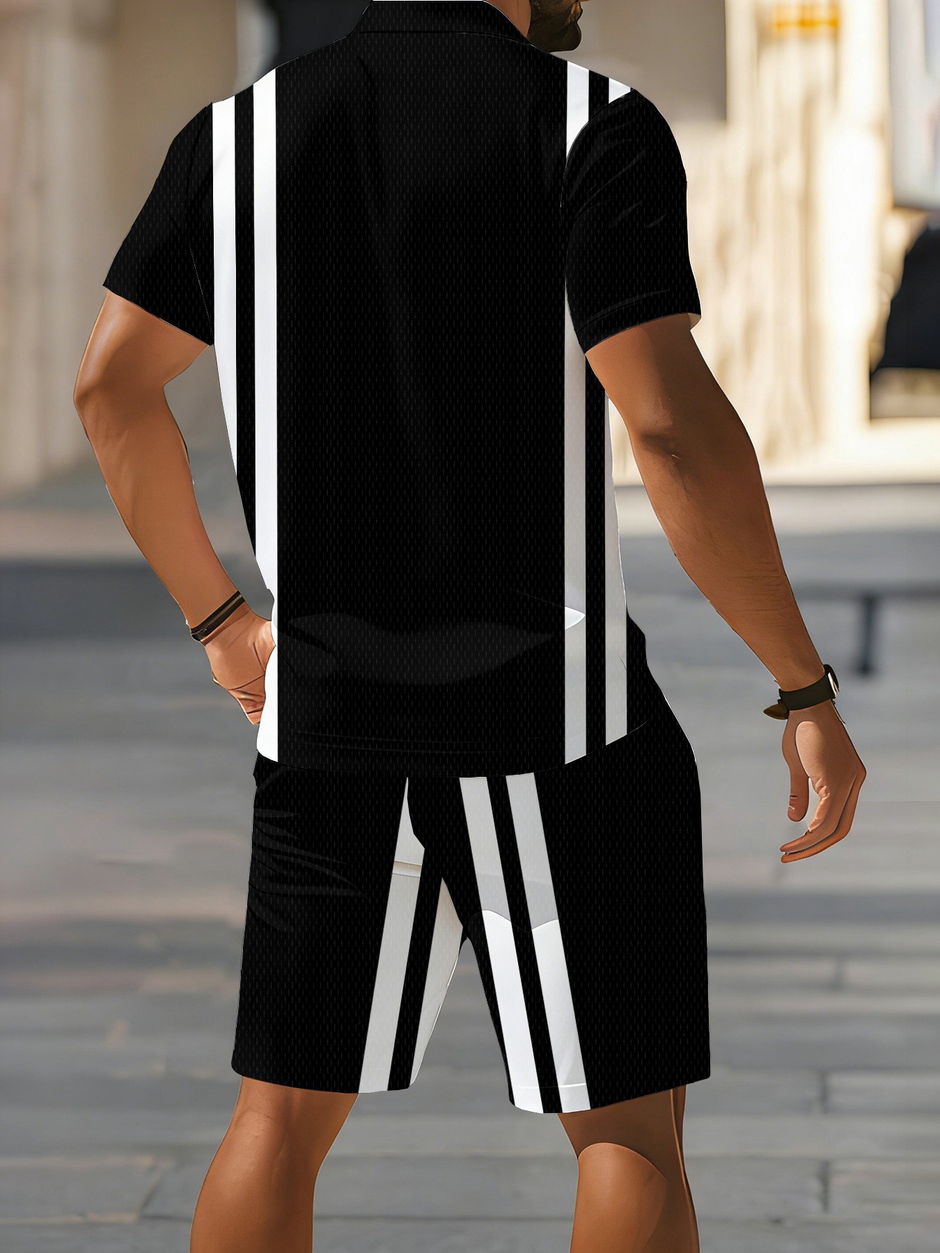 2026 여름 신상품 미국 남성 반팔 폴로셔츠 세트 - - Street Fashion Designers 리뷰 및 가격
