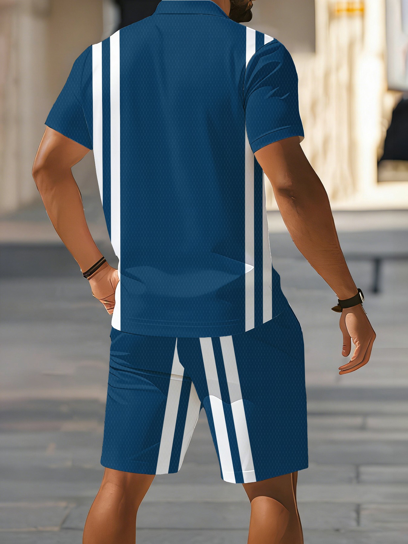 2026 여름 신상품 미국 남성 반팔 폴로셔츠 세트 - - Street Fashion Designers 리뷰 및 가격